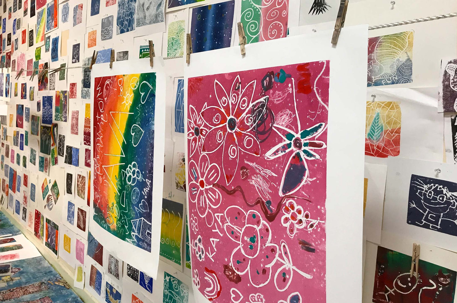 Poster Making at our Workshop