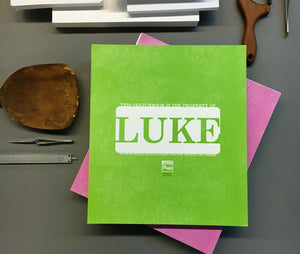 Extra-Large Personalized Sketchbook in Green