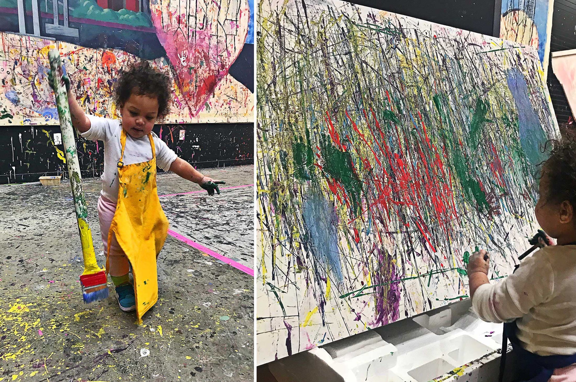 Under 2 Sensory Art Workshop