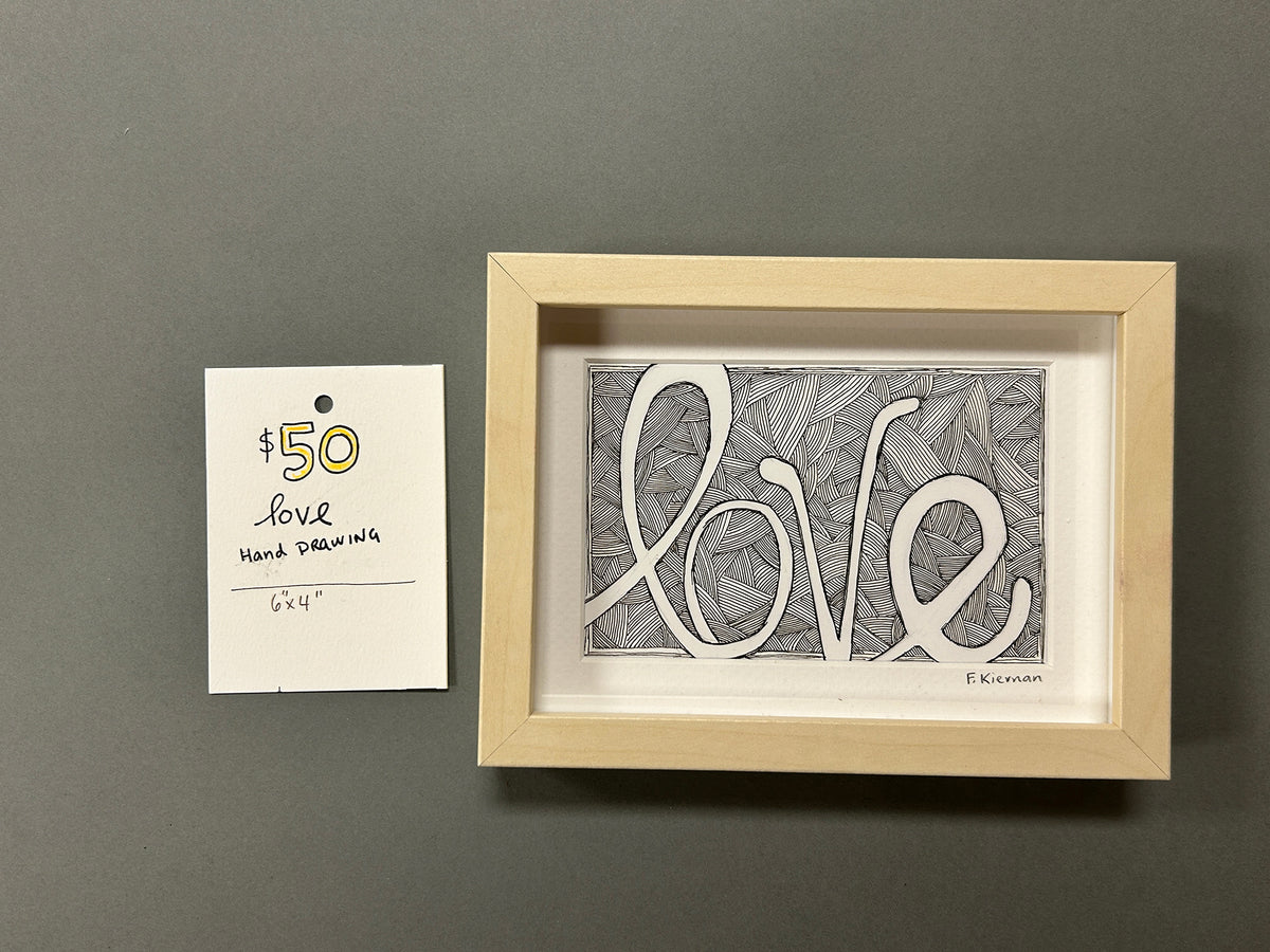 Love Hand Drawn 6x4