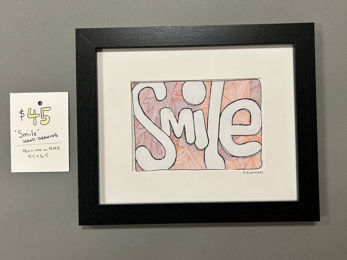 Smile Hand Drawing