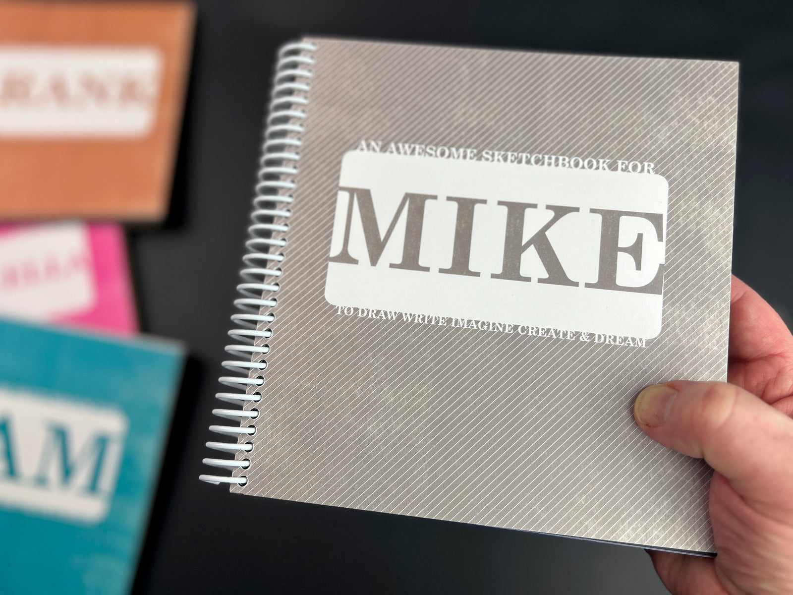 Back to School Custom Sketchbook