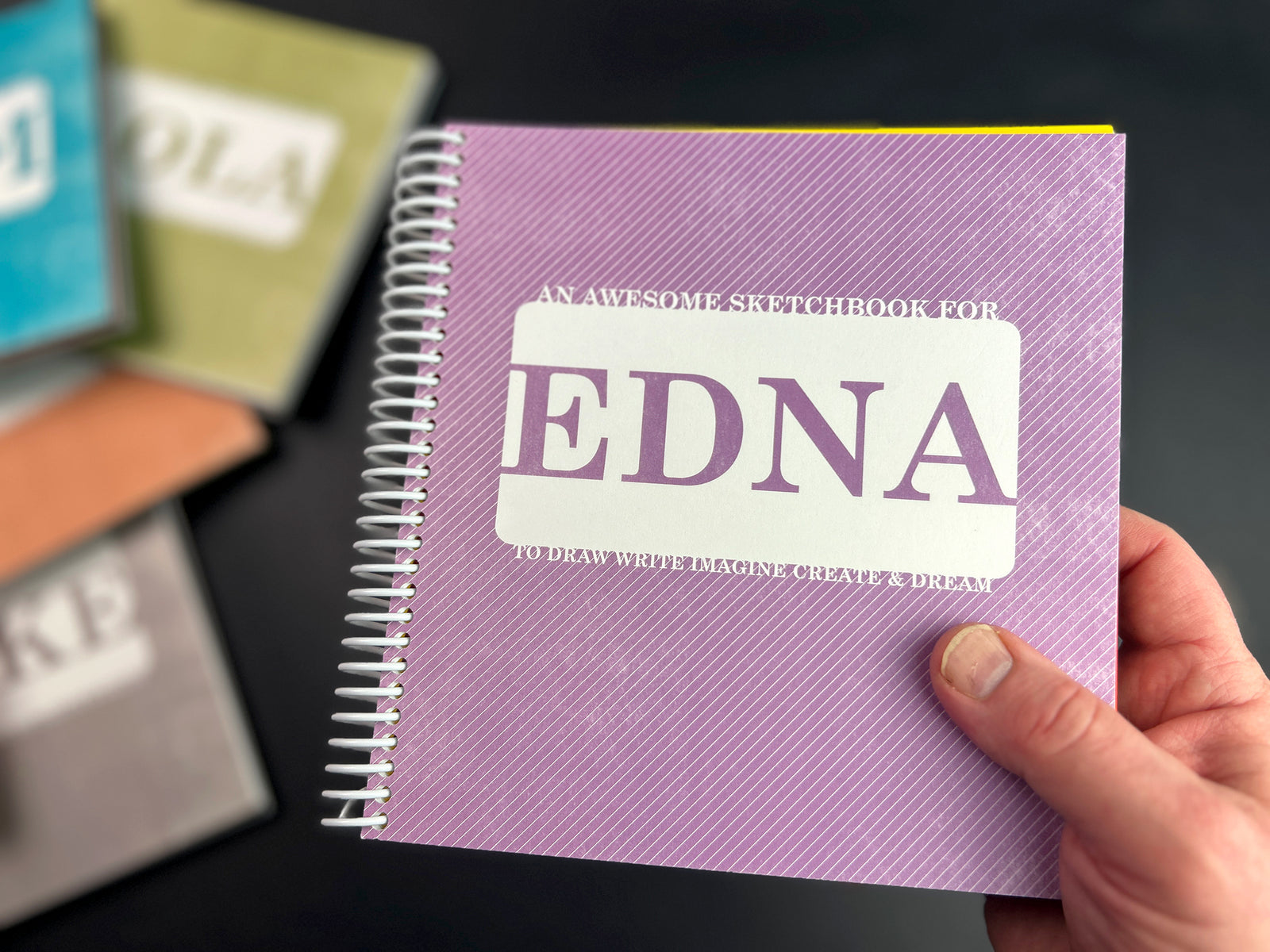 Back to School Custom Sketchbook