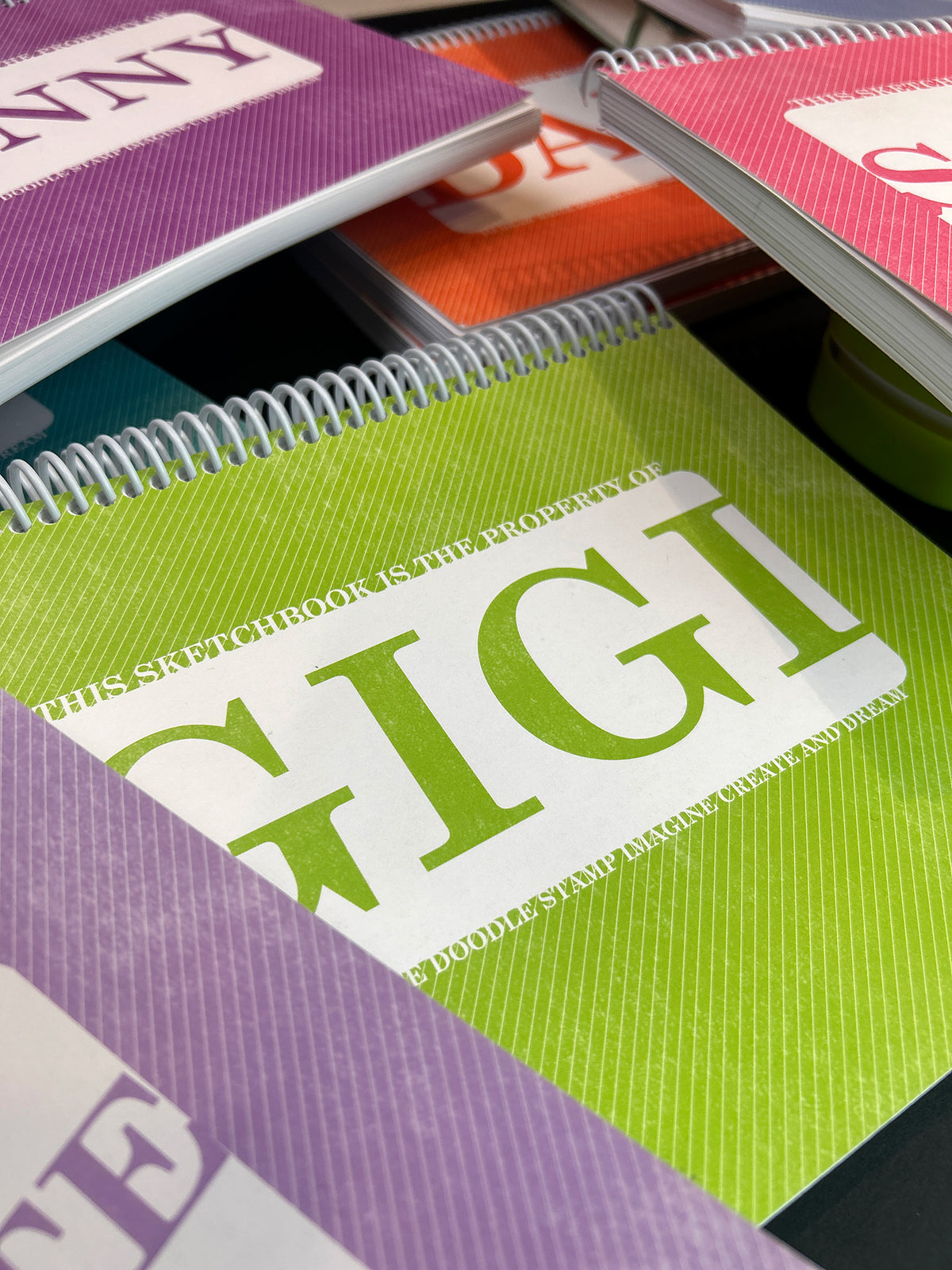 Custom Order for Sketchbooks