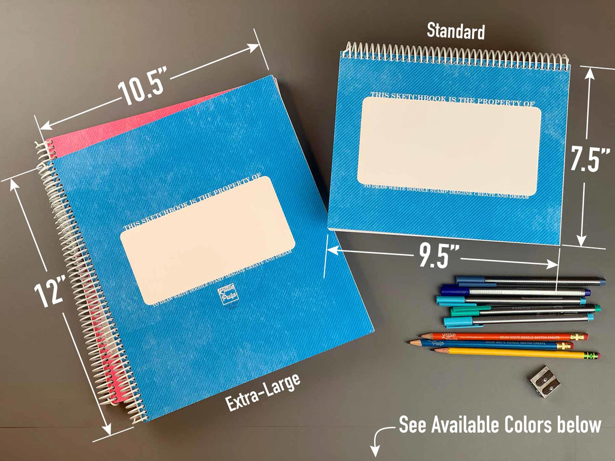 Order your Sketchbook Here<br><small>(Free Shipping)