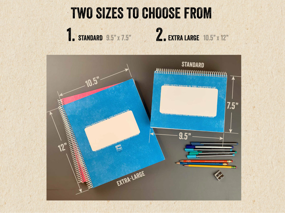 Personalized Sketchbooks