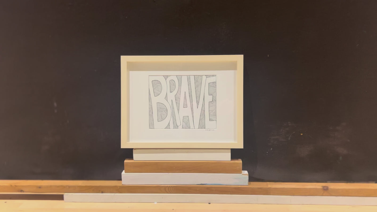 “Brave” Drawing