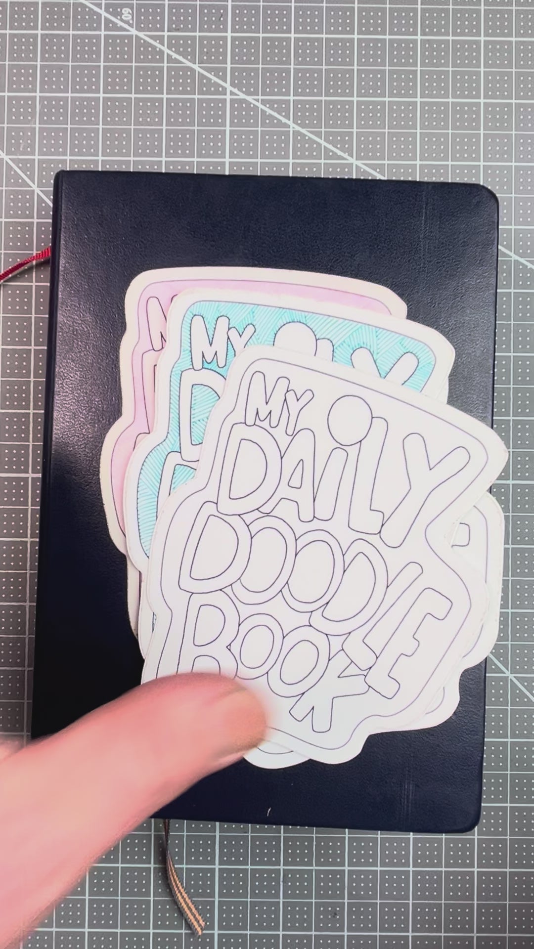 My Daily Doodle Book Sticker
