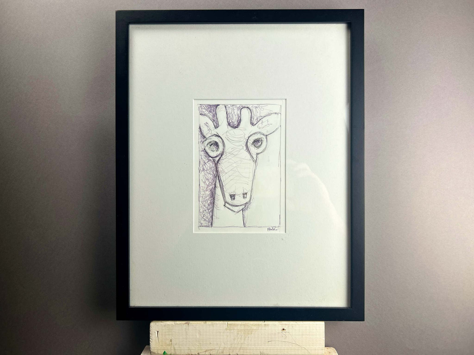 “Robot Giraffe” Drawing