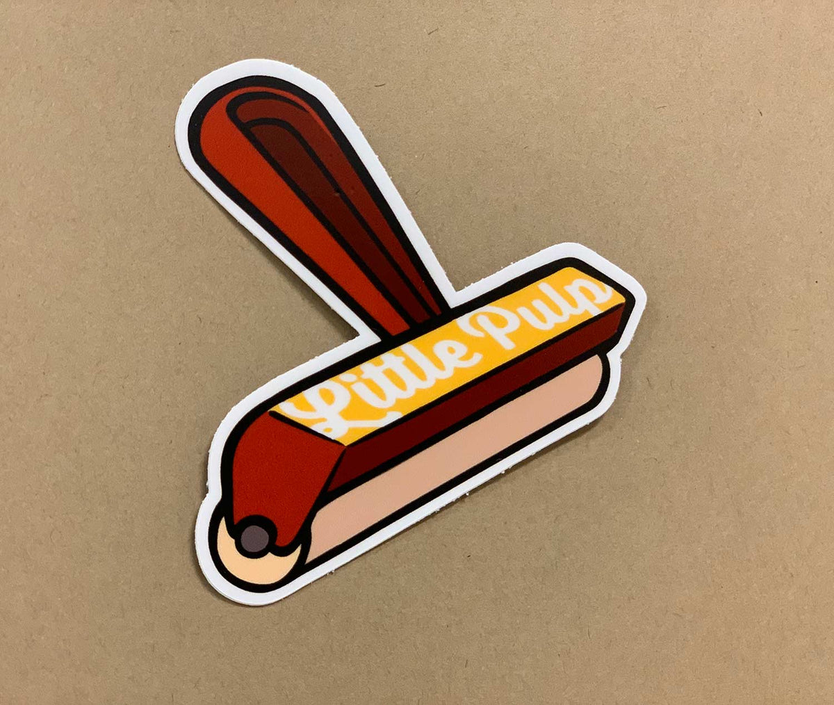 Little Pulp Roller Sticker