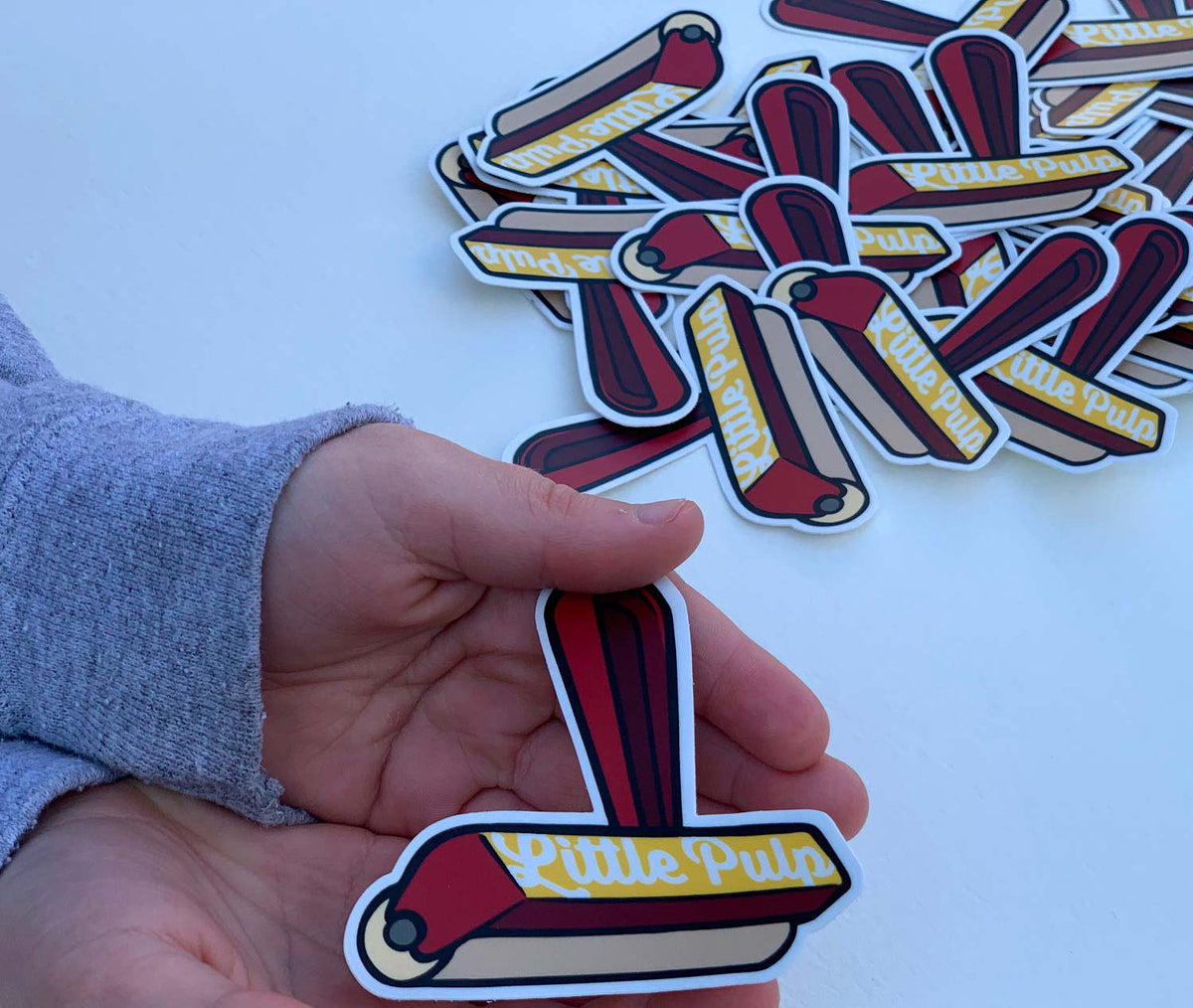 Little Pulp Roller Sticker