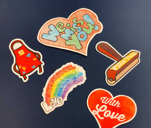 Little Pulp Love Sticker Set
