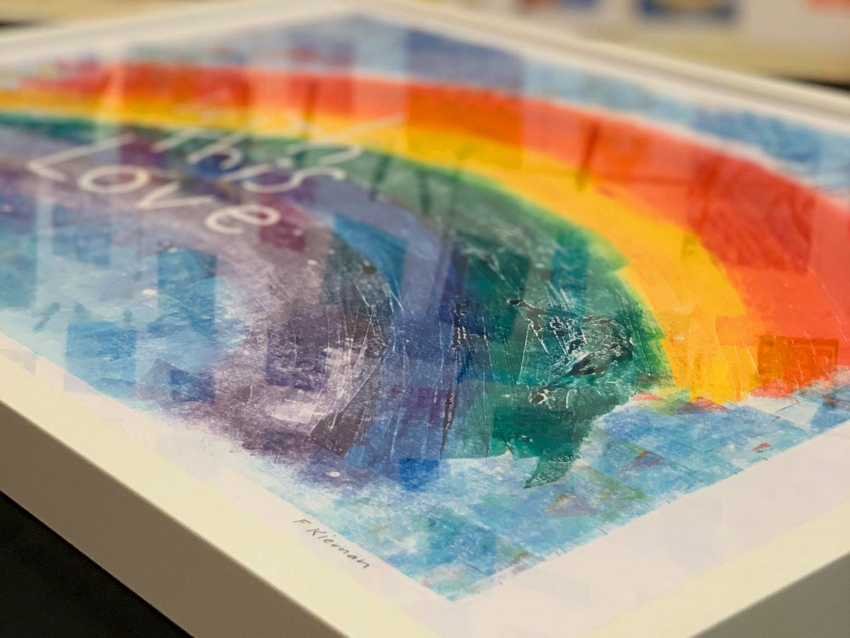 Rainbow Print With this Love