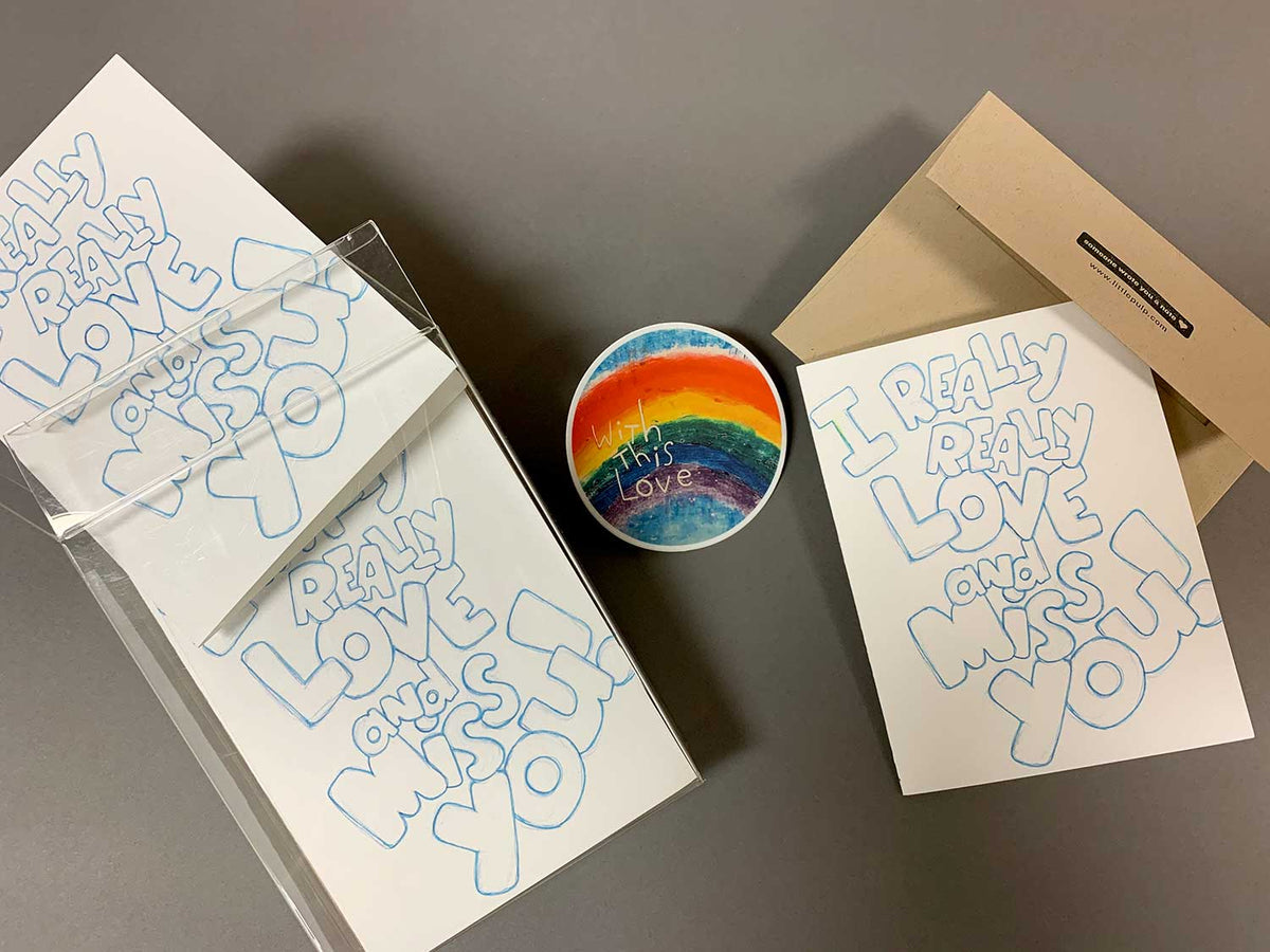 Really Really Miss You cards