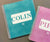 Extra-Large Personalized Sketchbook in Turquoise