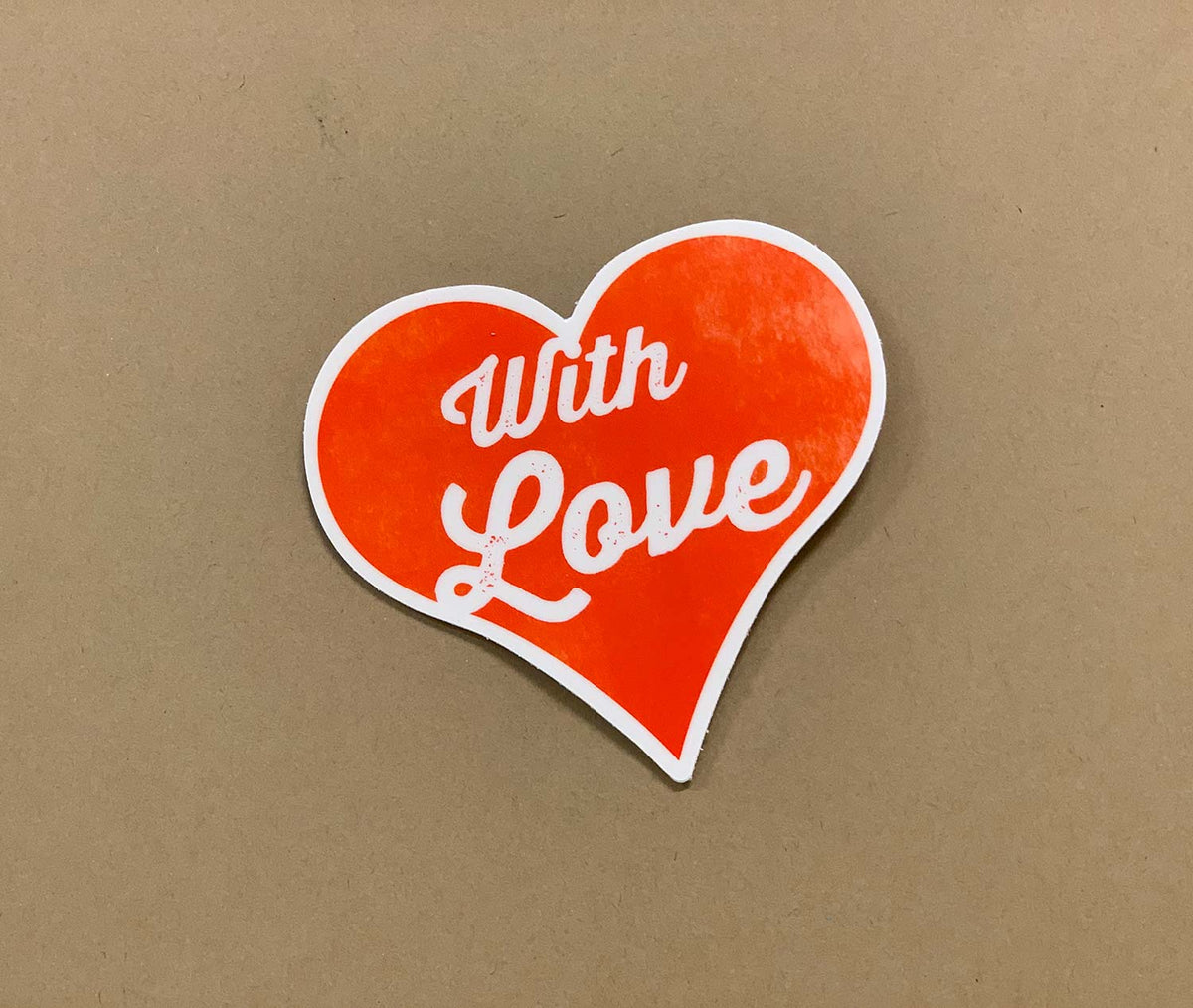 With Love Sticker